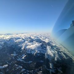 Flugwegposition um 14:31:11: Aufgenommen in der Nähe von Gemeinde Turnau, Österreich in 3412 Meter